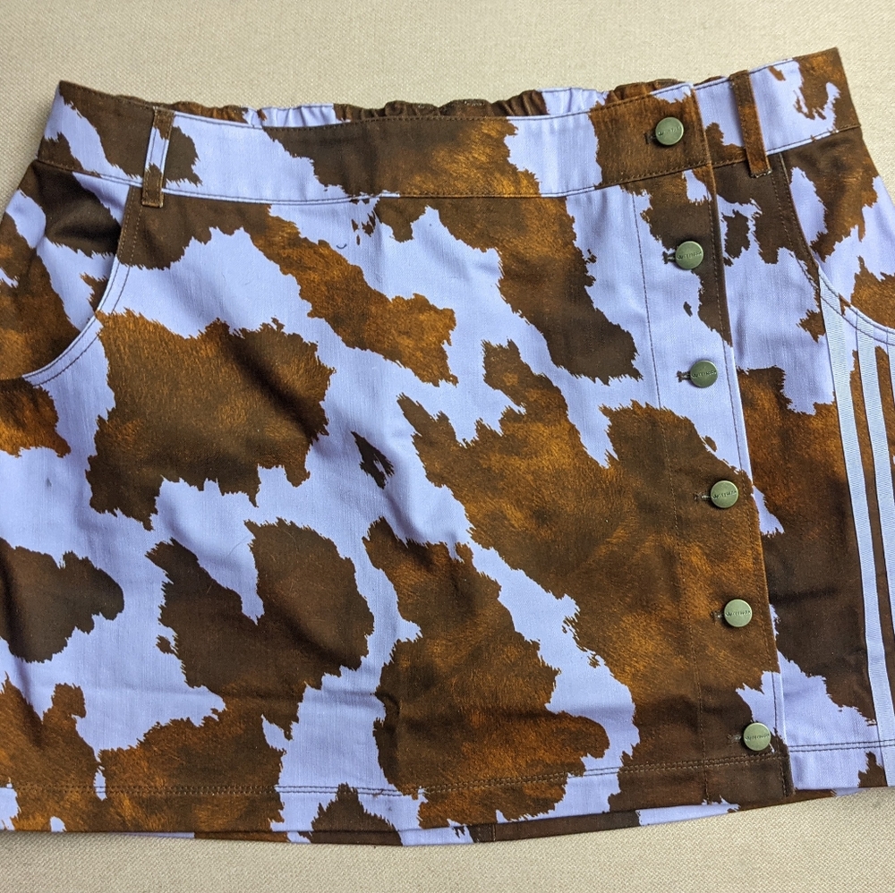 Ivy Park Denim Cow Print Skit